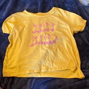 five below stay kind yellow shirt